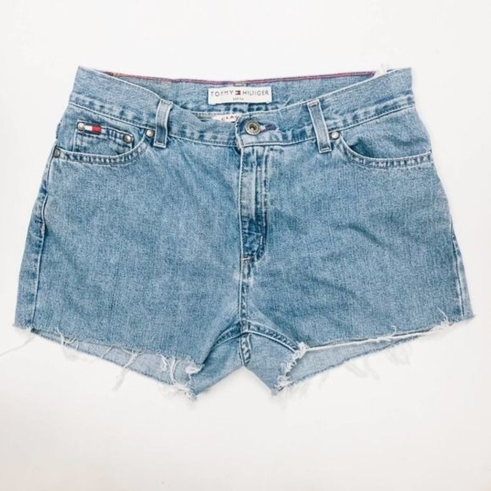 Vintage Tommy Hilfiger Denim Cut Off Shorts